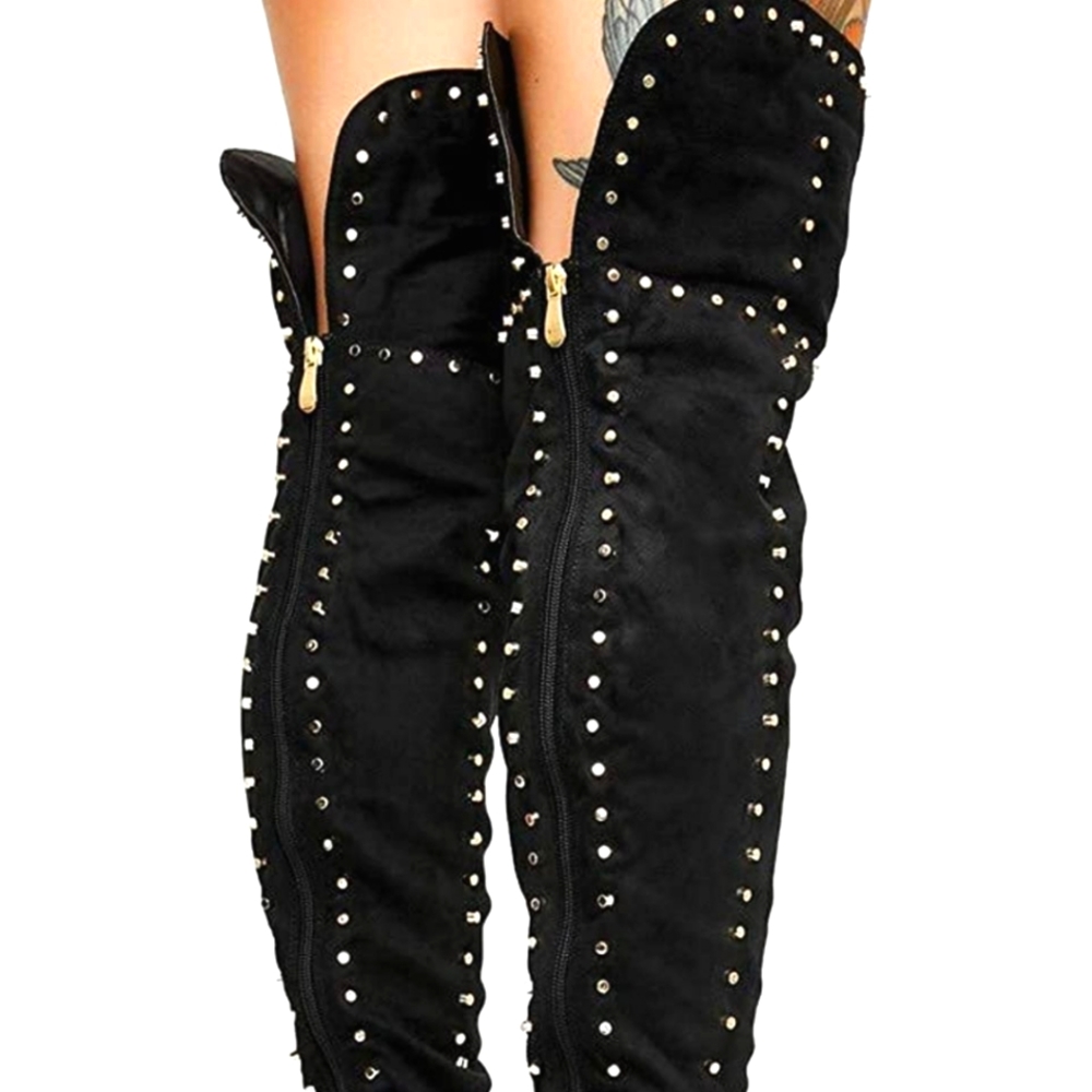 Suede boots